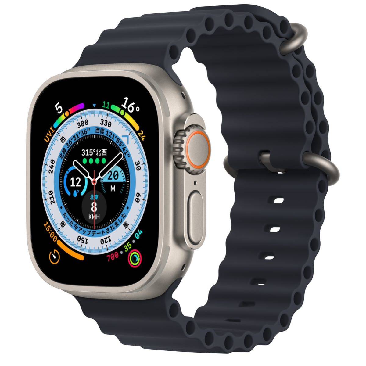 新品未開封 Apple Watch Ultra チタニウムケースとミッドナイト