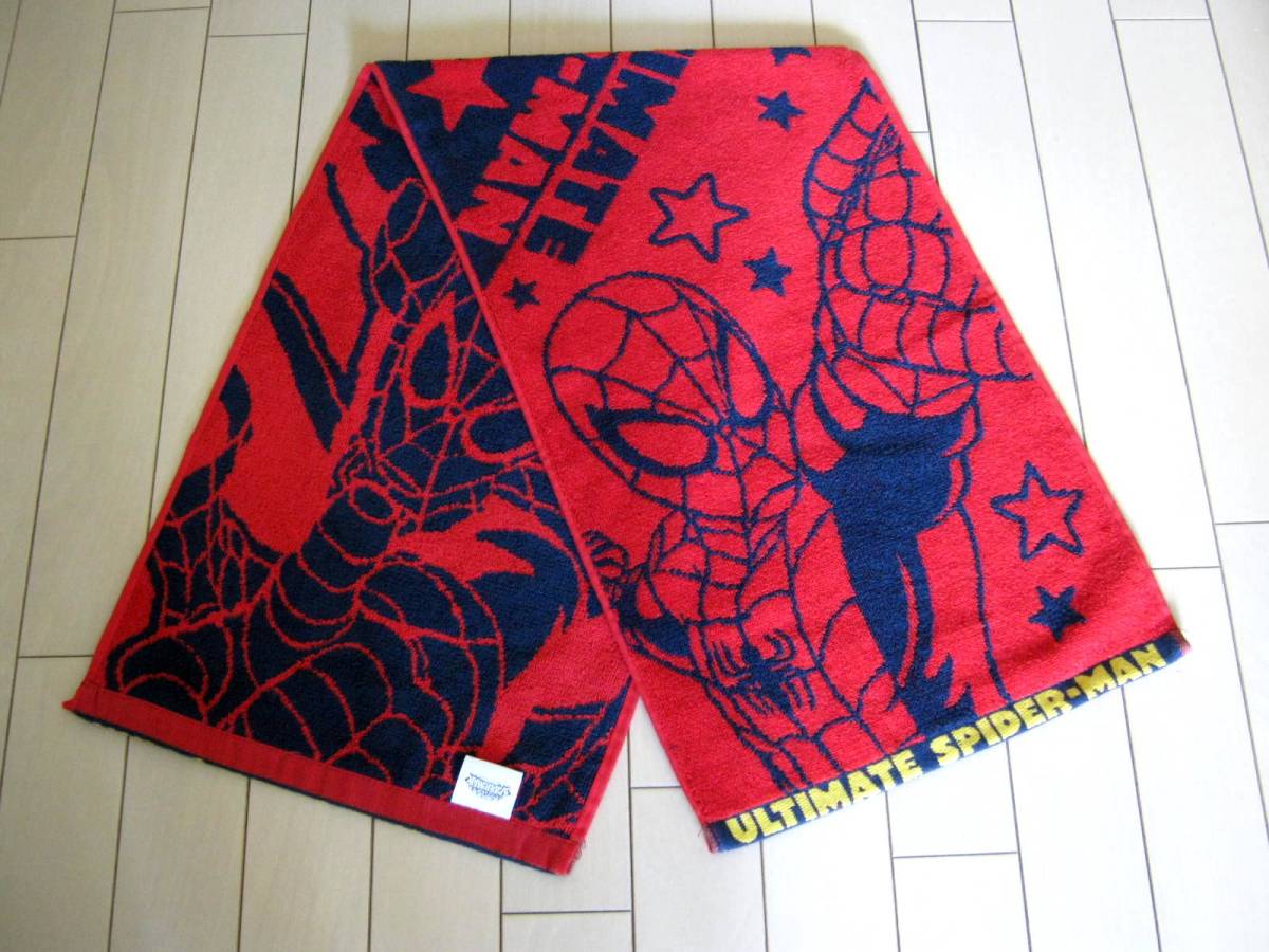 Продажа [Новая] Marvel Spider -man*Спортивное полотенце*Младшее для баня Marvel Marvel
