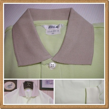  выгодная покупка город * пастель светло-зеленый k реликт рубашка-поло с длинным рукавом -SS