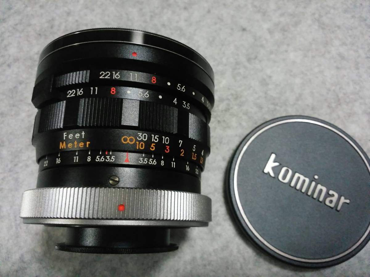 kominar №262955 　1:3.5 28mm 　Nitto Kagaku カメラ　レンズ　_画像2