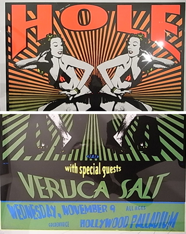 #TAZ limitation HOLE*VERUCA SALT silk screen poster 1994taz hole NIRVANA coat knee Rav niruva-nave LUKA salt 