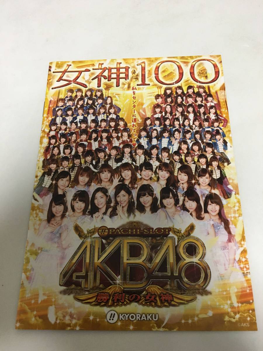 AKB48 勝利の女神 公式ガイドブック パチスロ 小冊子_画像1