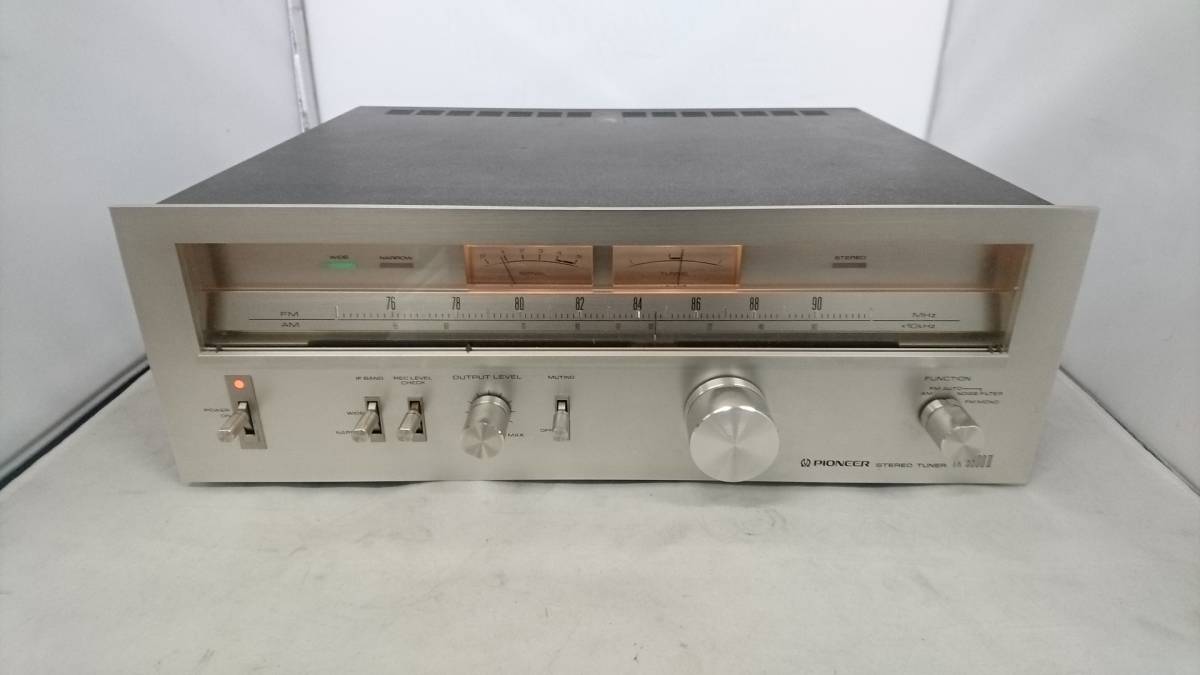 パイオニア　AM/FM　ステレオチューナー　TX-8800Ⅱ①_画像1