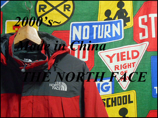 ★GOODサイズな１着★THE NORTH FACEノースフェイスGORE-TEXゴアテックスOLDマウンテンパーカーツートン赤×グレー90s00s90年代00年代S