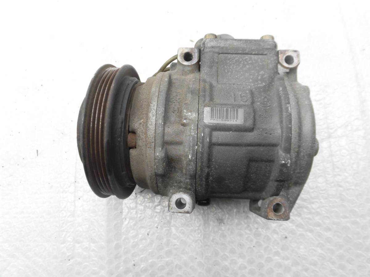  Integra DC2 type R air conditioner original air conditioner compressor B18C DENSO compressor TYPE R cooler,air conditioner compressor 98 specifications SPEC part removing car 