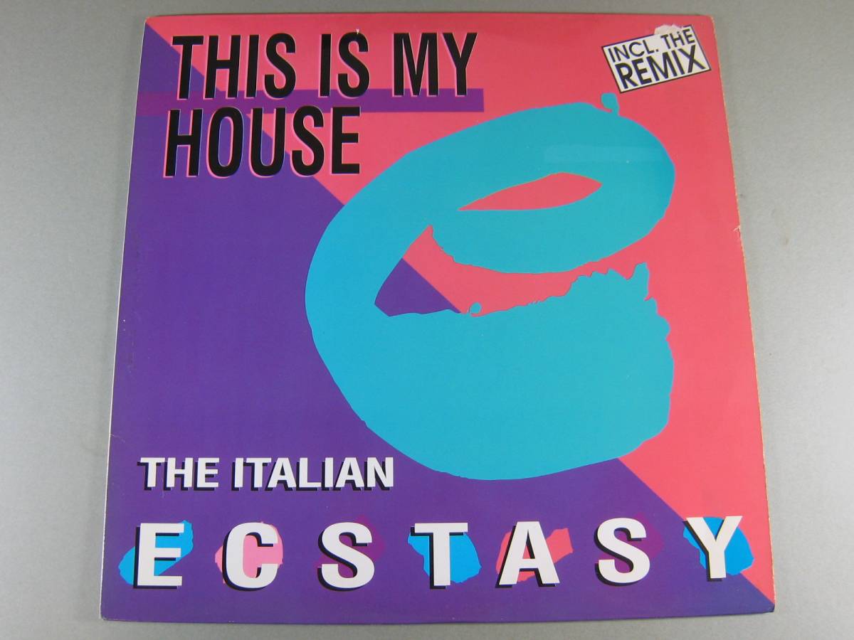 ■12in THE ITALIAN ECSTASY / THIS IS MY HOUSE ■_画像1