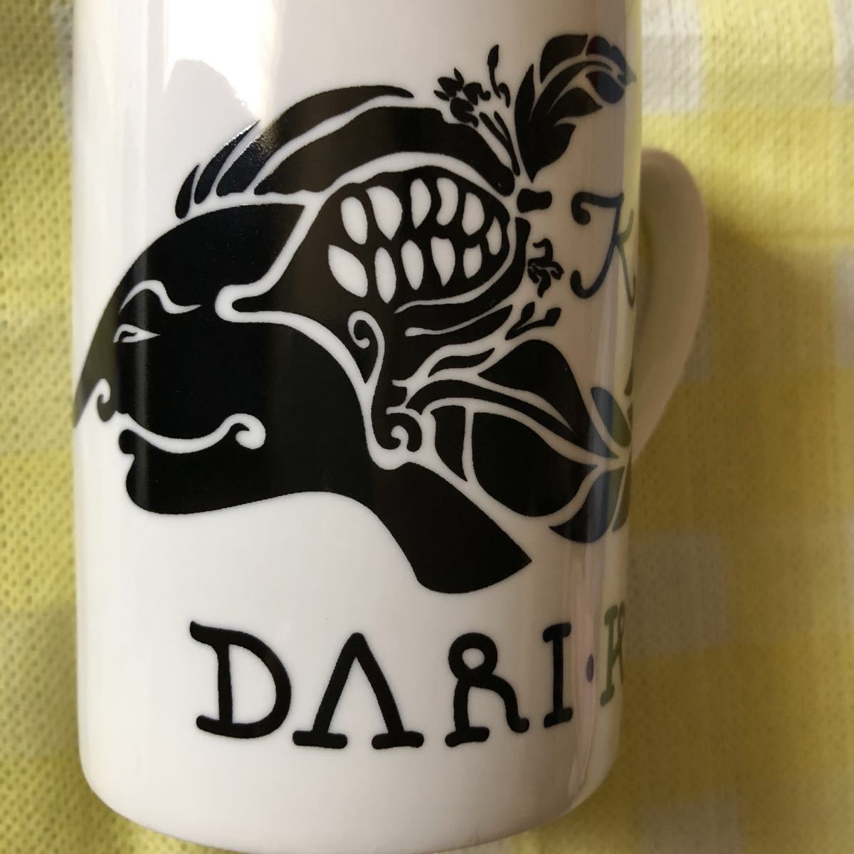 レア非売品 京都 DARI-K ダリケー 陶器マグカップ ノベルティ_画像5