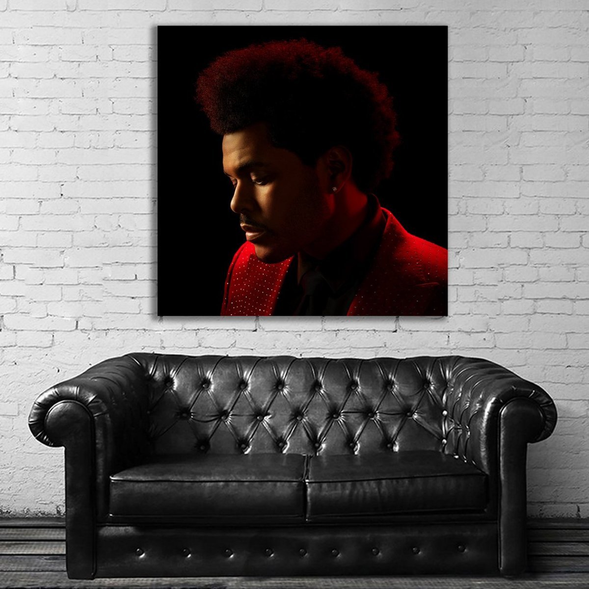 The Weeknd ザ・ウィークエンド 特大 ポスター 100x100cm 海外 ?R&B アート インテリア グッズ 写真 雑貨 絵 大 おしゃれ 11_画像1