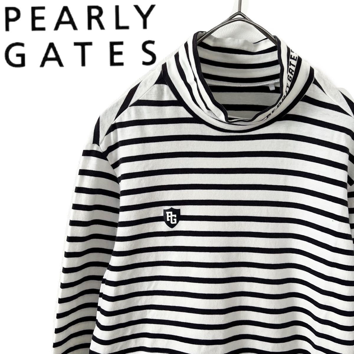 【SALE／60%OFF】 【送料無料】PEARLYGATES パーリーゲイツ　2019年モデル　ハイネック　Tシャツ　タートルネック カットソー　ゴルフウェア　レディース パーリーゲイツ