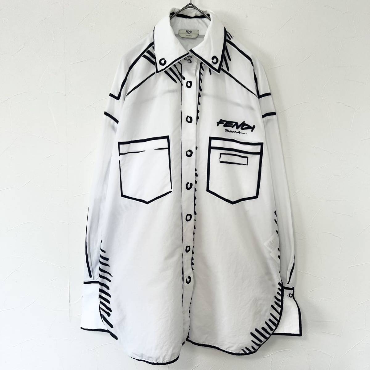 レア】FENDI JOSHUA VIDES フェンディ ジョシュアヴィーダス 騙し絵