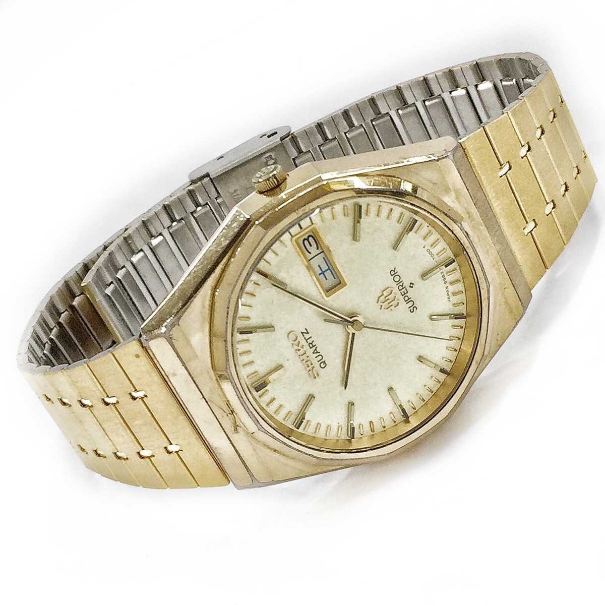 稼働品!!電池交換済!!SEIKO/セイコー スーペリア ツイン 稼働品!!電池交換済!!SEIKO/セイコー スーペリア ツイン