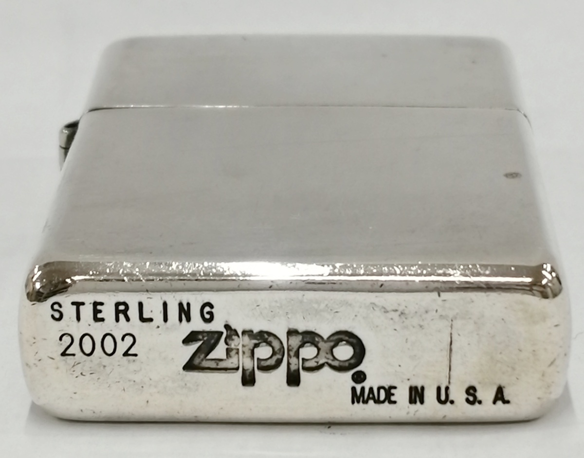待望☆】【待望☆】美品 ZIPPO スターリングシルバー 2002年製 その他
