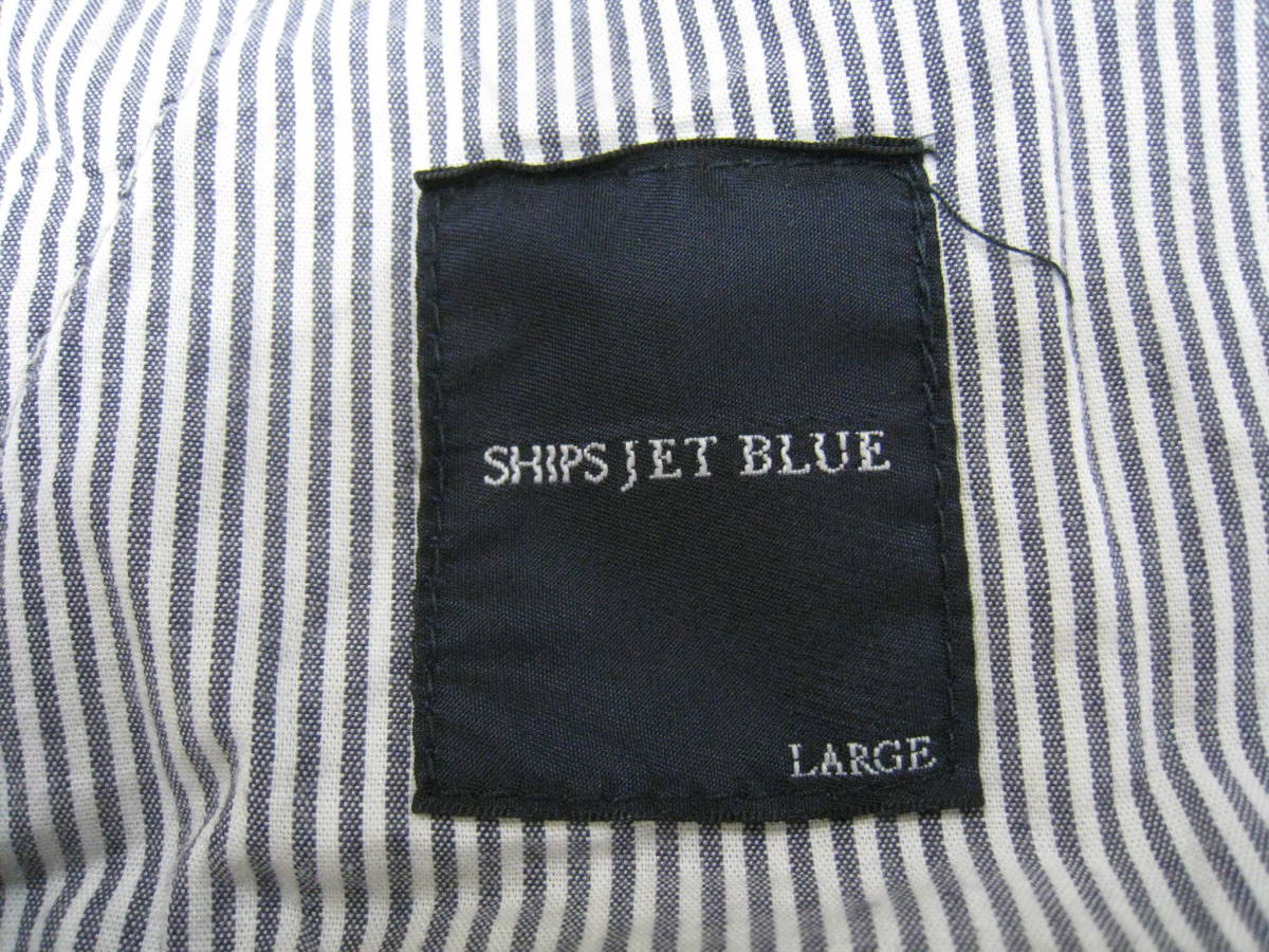 SHIPS JET BLUE■シップス ジェットブルー クロップド チノパンツ メンズ サイズL ベージュ系 日本製_画像5