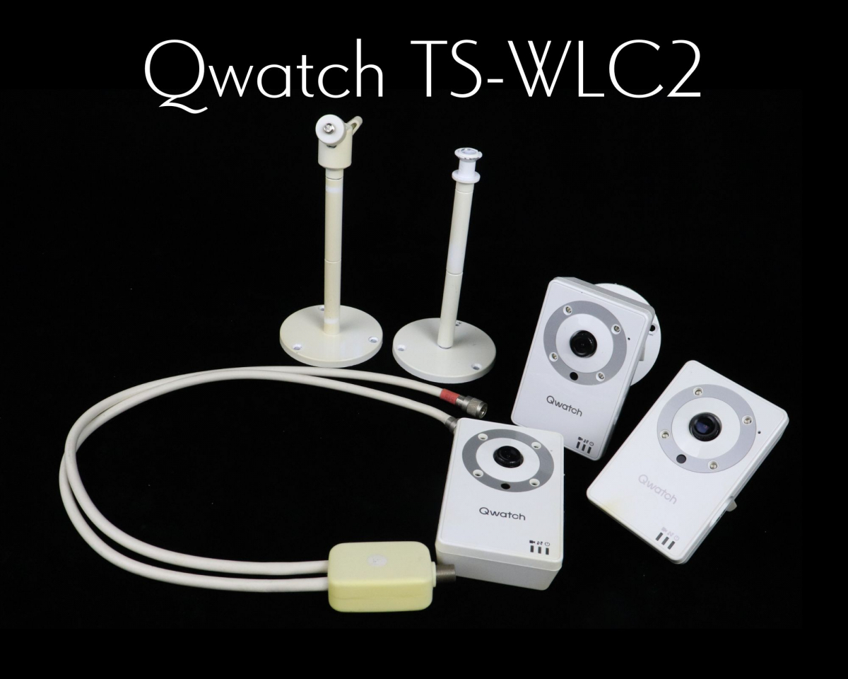 I.ODATE TS-WLC2 I *o-* data Qwatch Live network camera 3 pcs. set Mike speaker installing crime prevention security 010JHGB14