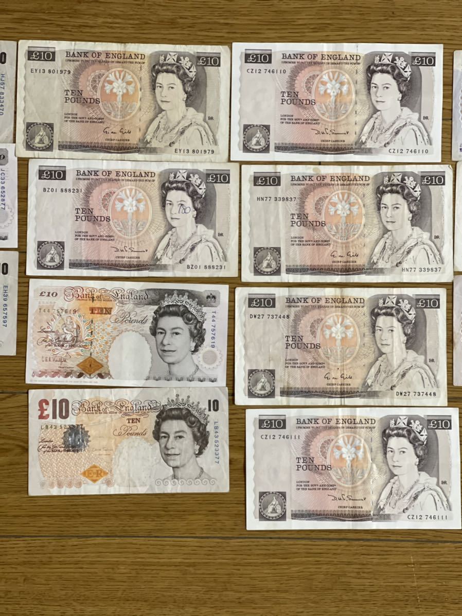 旧紙幣イギリス紙幣 旧札 計280ポンド | www.schmetterlinghaus.at