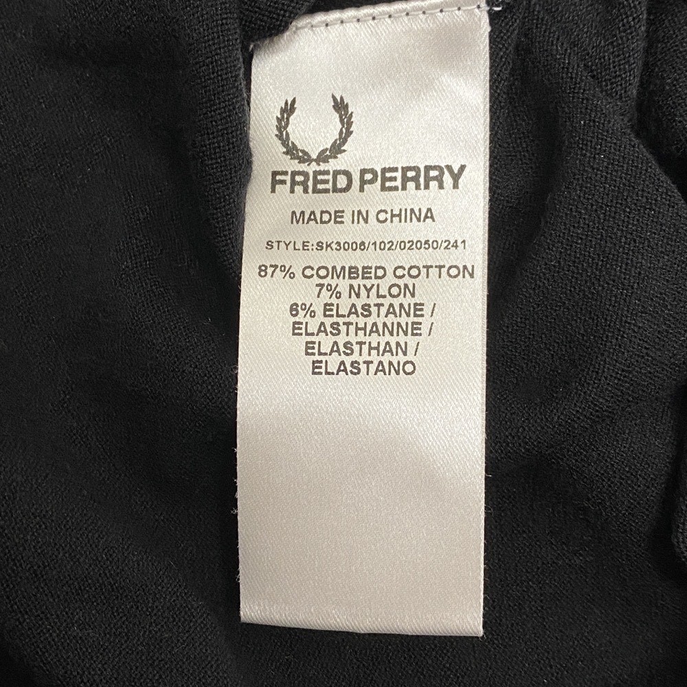 未使用品◇RAF SIMONS×FRED PERRY ラフシモンズ フレッドペリー コラボ