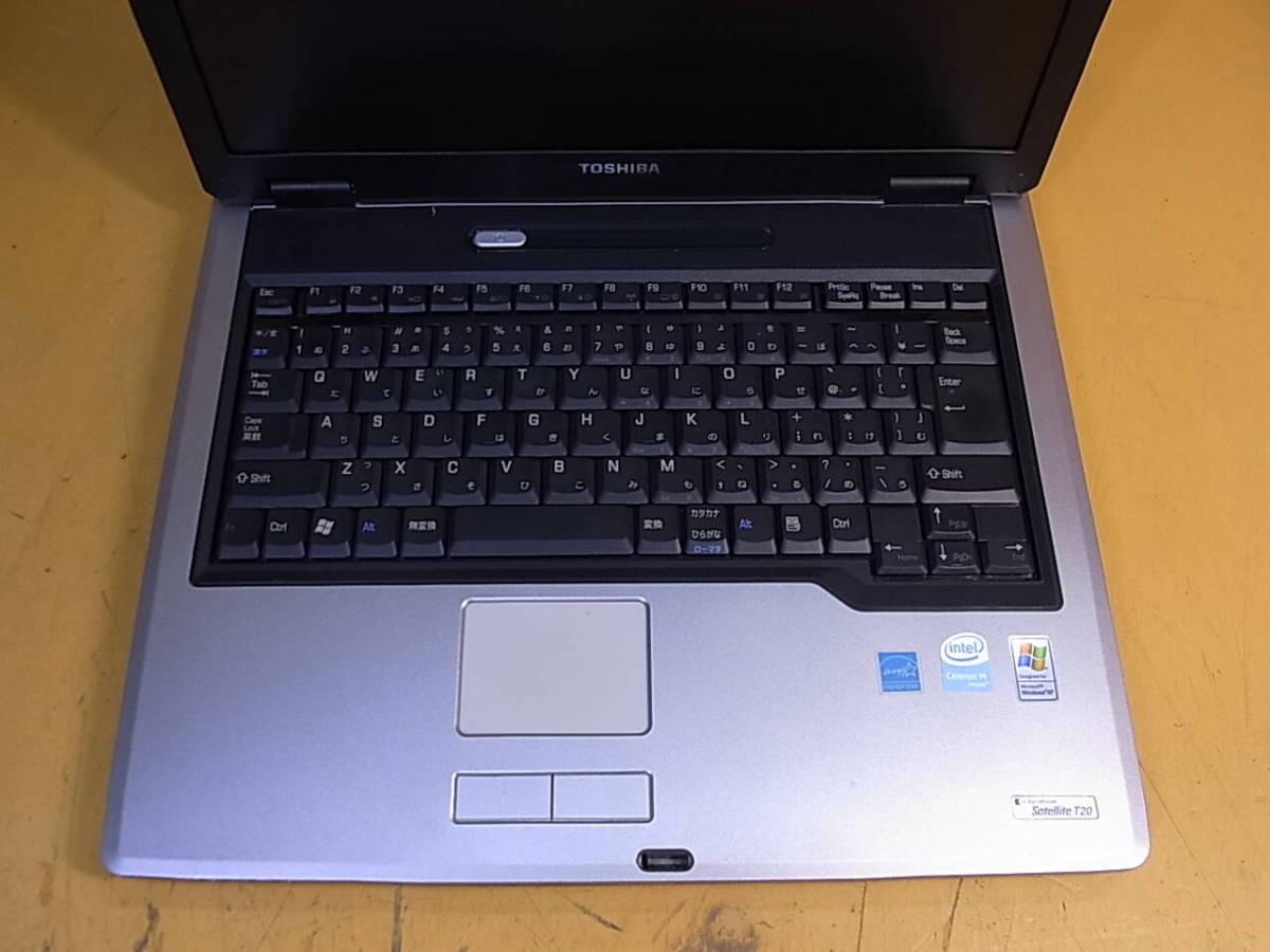 □V/756☆東芝 TOSHIBA☆15型ノートパソコン☆dynabook Satellite T20 160C/5☆CeleronM☆HDD/メモリ/OSなし☆動作不明☆ジャンク_画像3