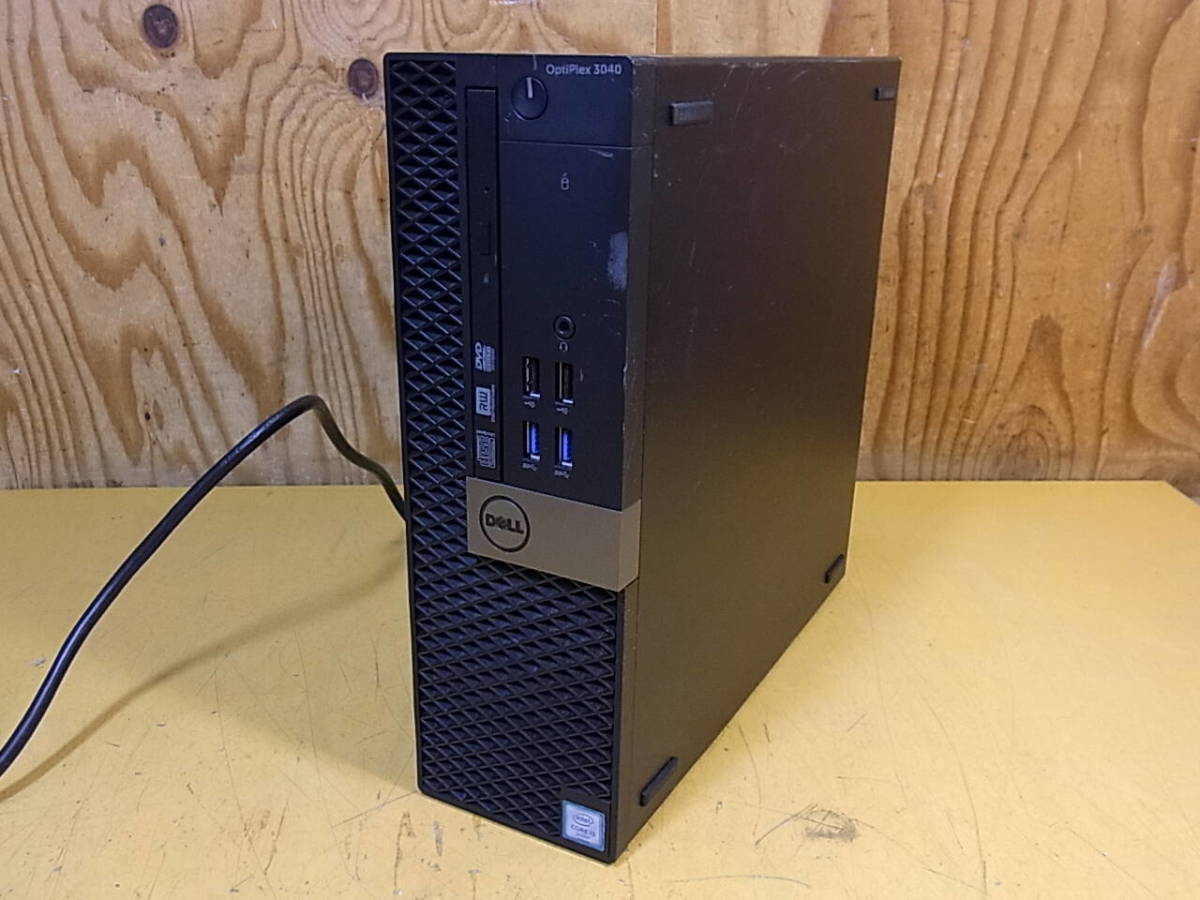 □V/870☆デル DELL☆デスクトップパソコン☆OptiPlex 3040☆Core i3-6100 3.70GHz☆メモリ4GB☆HDD/OSなし☆ジャンクの画像1