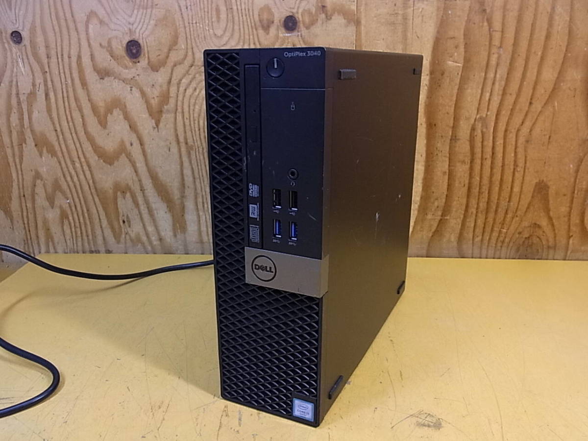 □V/875☆デル DELL☆デスクトップパソコン☆OptiPlex 3040☆Core i3-6100 3.70GHz☆メモリ4GB☆HDD/OSなし☆ジャンク_画像1