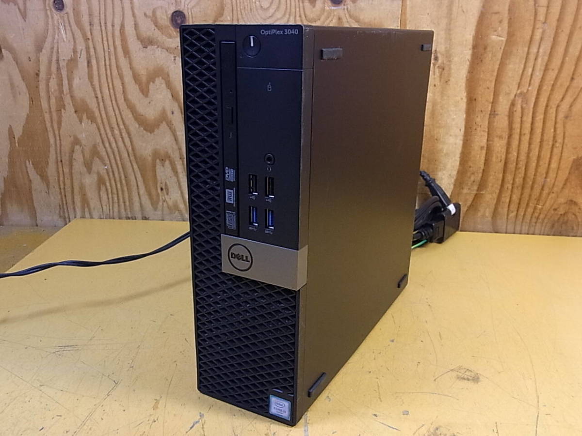 □V/882☆デル DELL☆デスクトップパソコン☆OptiPlex 3040☆Core i3-6100 3.70GHz☆メモリ4GB☆HDD/OSなし☆ジャンクの画像1