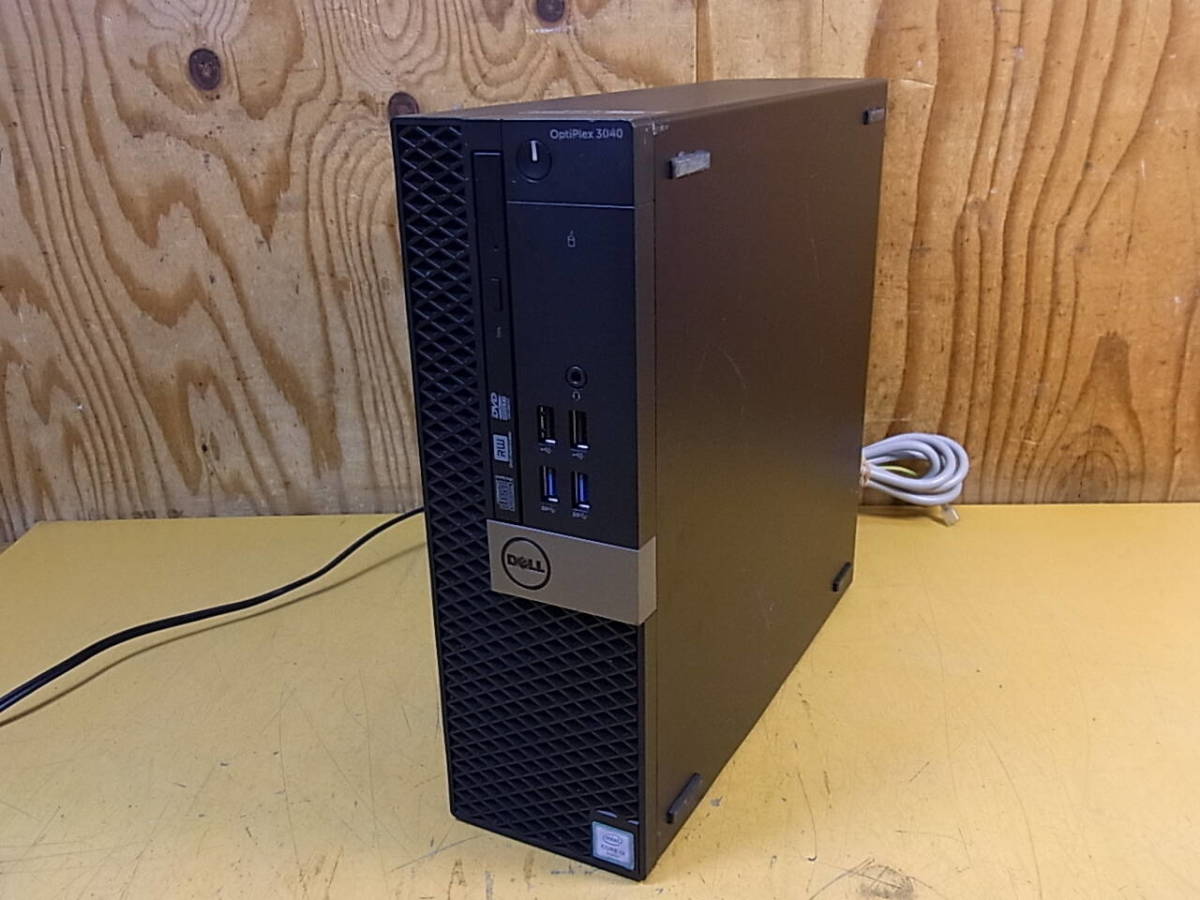 □V/890☆デル DELL☆デスクトップパソコン☆OptiPlex 3040☆Core i3-6100 3.70GHz☆メモリ4GB☆HDD/OSなし☆ジャンクの画像1