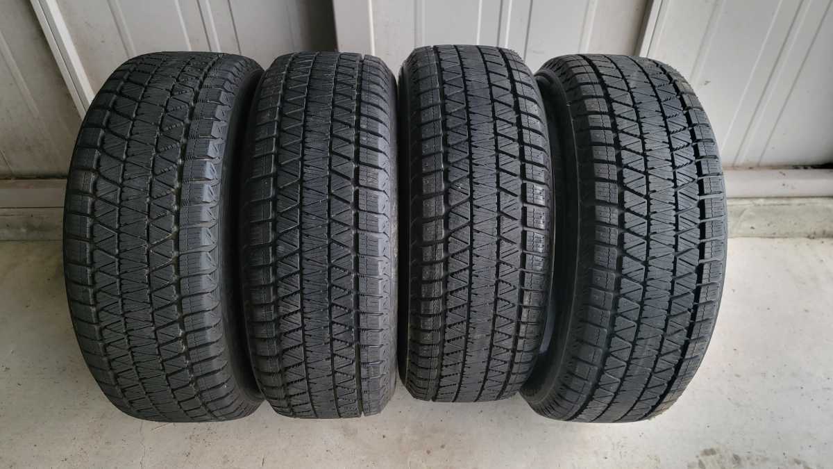 バリ溝 2021年製 225/55R18 ブリヂストン ブリザック BLIZZAK DM-V3 4