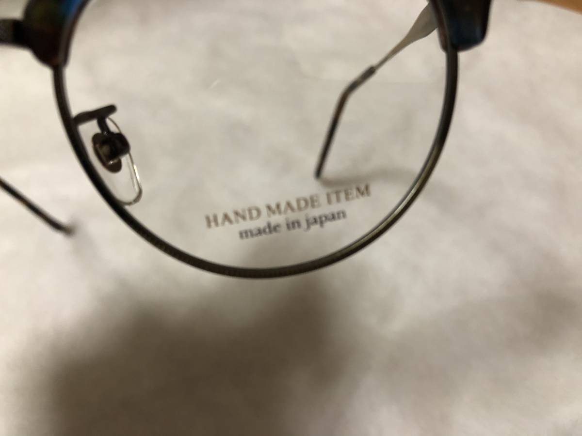 HAND MADE ITEM ハンドメイドアイテム 眼鏡 鯖江職人の技 未使用品