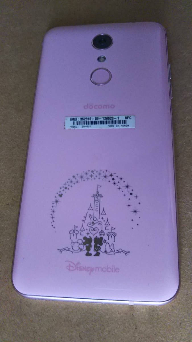 送料無料)docomo DM-01K Disney Mobile(ピンク) 利用制限 動作 送料無料)docomo DM-01K Disney Mobile(ピンク) 利用制限 動作