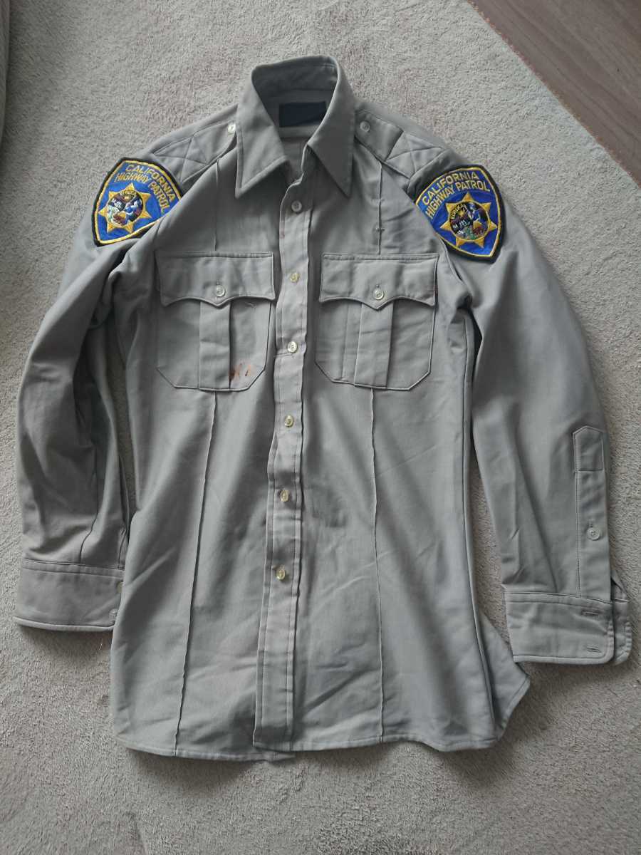 カリフォルニア警察(CHP)長袖シャツ Yahoo!オークション - CHP カリフォルニアハイウェイパトロール