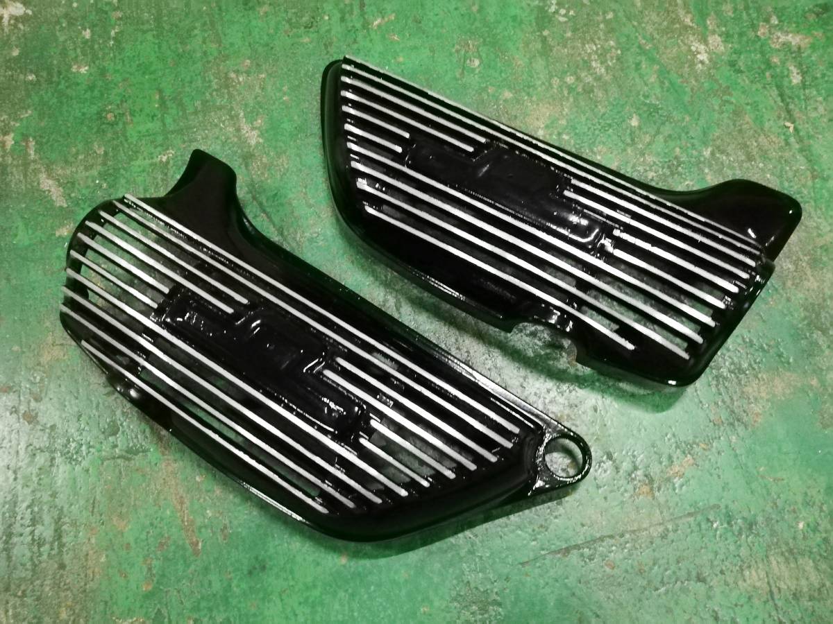  Alf .n black Z1 width / Z2 ① Z900 / Z750RS aluminium KZ1000 Zephyr side cover BEET select Χ Kijima 750 Yoshimura after market exterior 