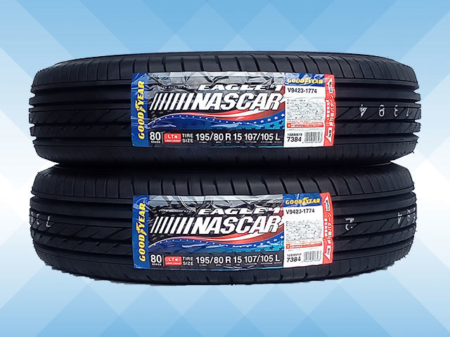 ◇22年製 GOODYEAR グッドイヤー EAGLE #1 NASCAR ナスカー 195/80R15