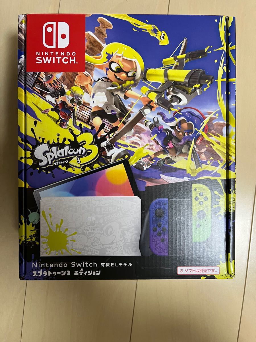 ニンテンドースイッチ 本体 Nintendo Switch 有機ELモデル スプラトゥーン3エディション スプラ3エディション 