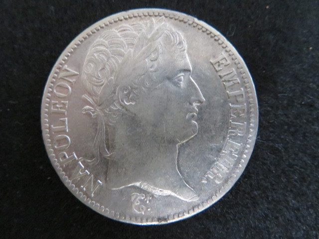 古銭 フランス 1811年 5フラン銀貨 ナポレオン1世 www.cleanlineapp.com