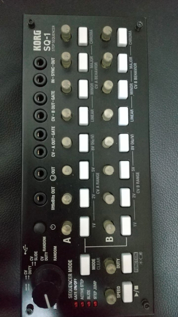 KORG SQ-1 ステップシーケンサー 中古良好品【その2】アナログシンセサイザー_画像2