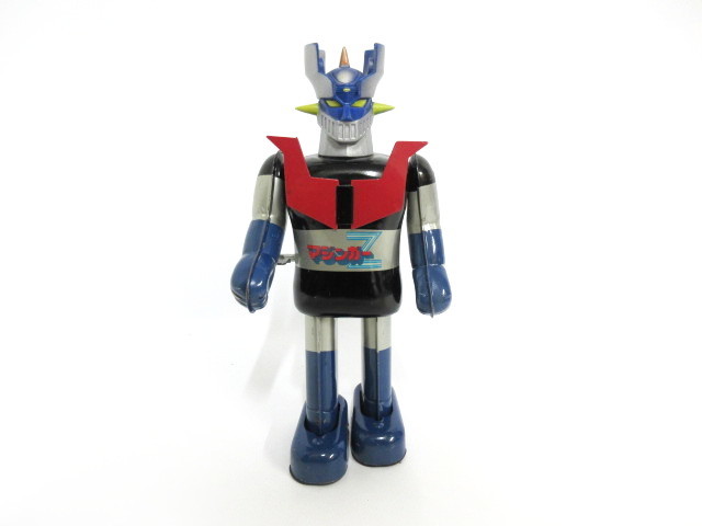 当時物美品 ポピー ブリキ マジンガーZ 歩行動品 ゼンマイ ゼンマイ