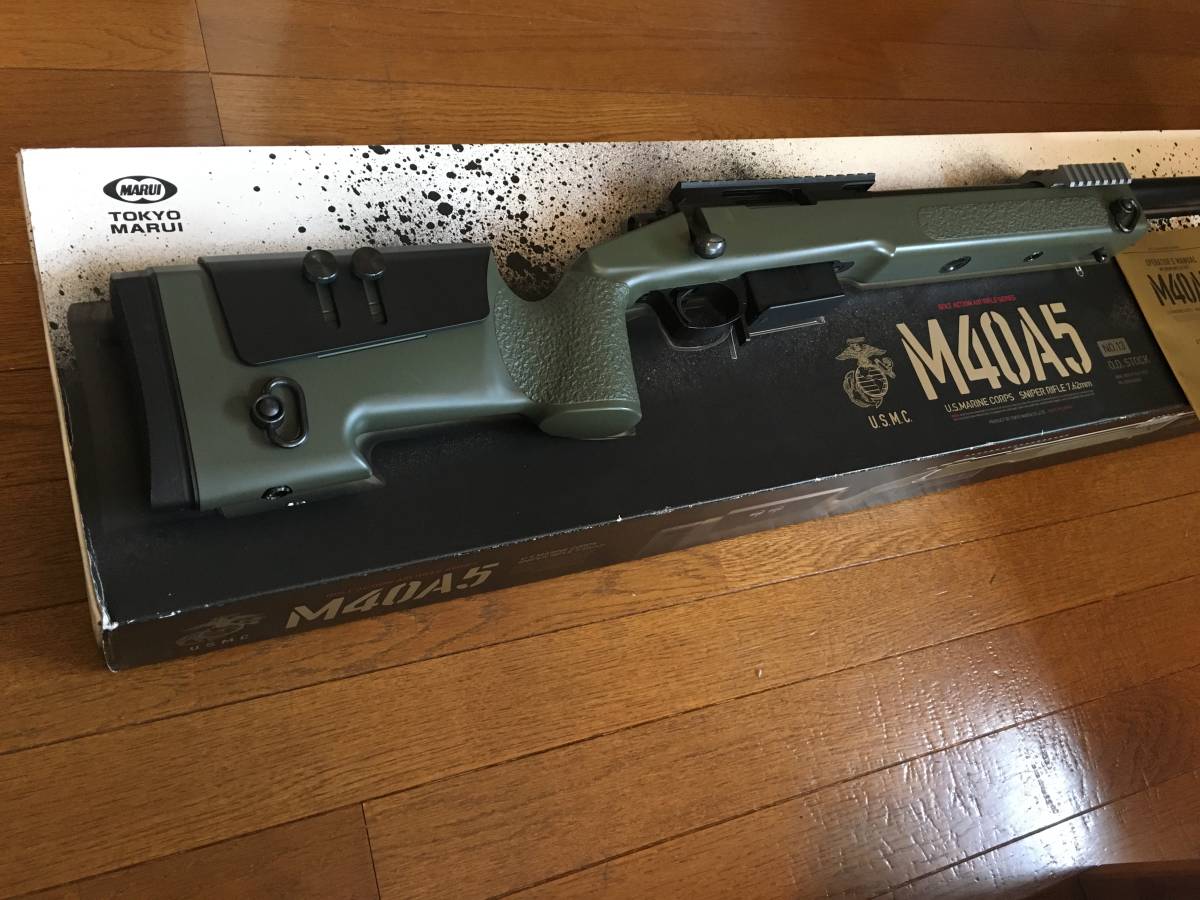 東京マルイ M40A5 OD ボルトアクションエアーライフル protego.md