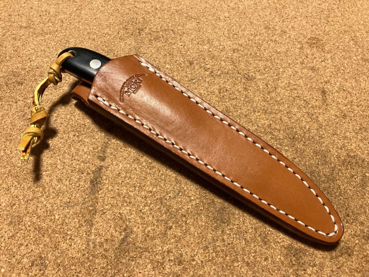 MOKI KNIFE モキナイフ バンフ ロング VG-10 ブラックリネンマイカルタ