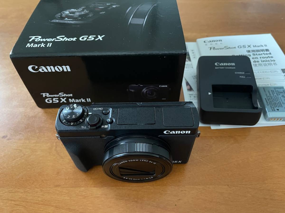 ほとんど新品 Canon PowerShot G5 X Mark II