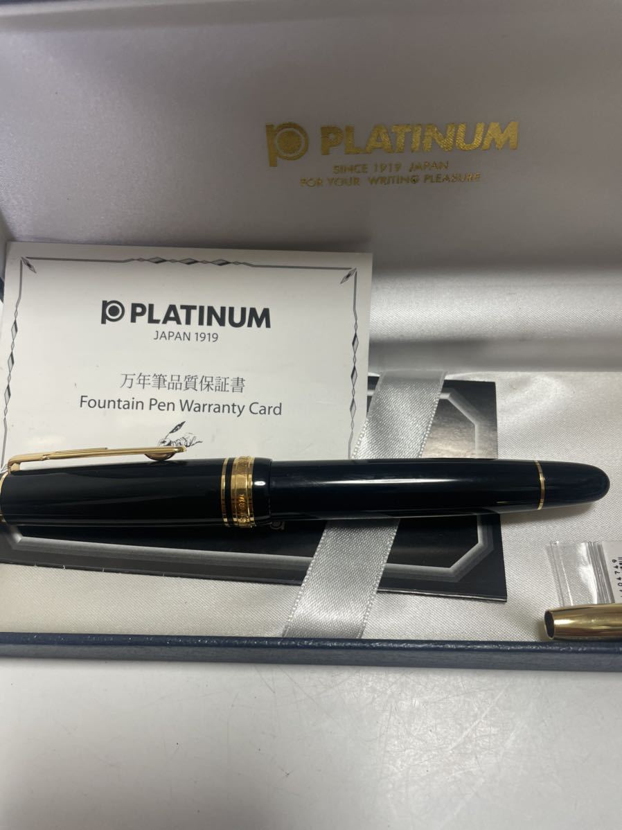 PLATINUM 万年筆 18K _画像2