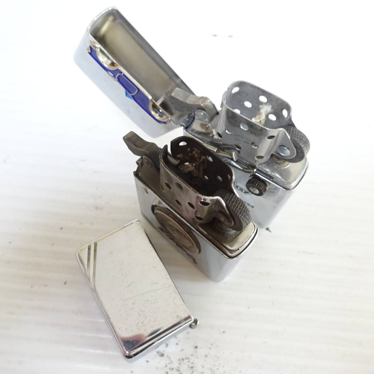 1536894-125】zippo ジッポ ライター 6個セット 着火未確認