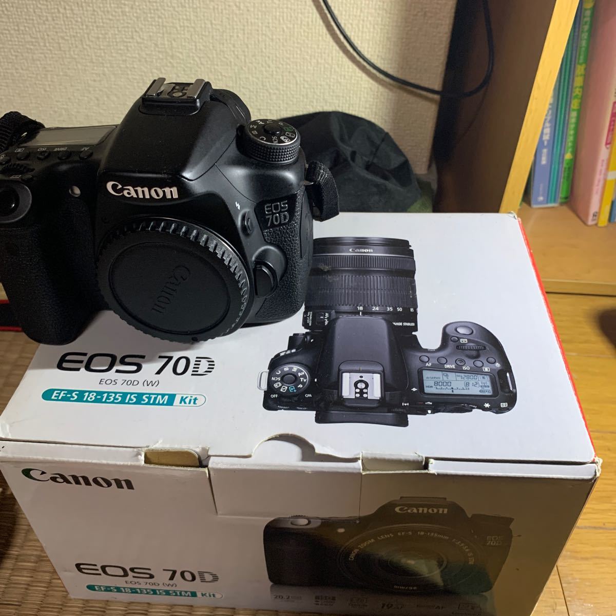 HOT品質保証 Canon EOS 70D EF-S18-135 ※カメラバッグも付けます