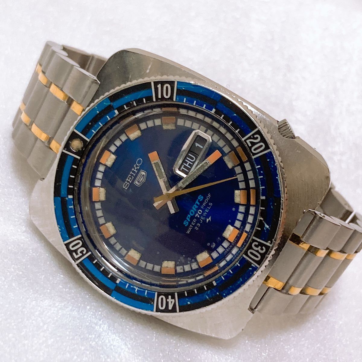 稼働品】 SEIKO 5 SPORTS セイコー ファイブ スポーツ 5126-8120
