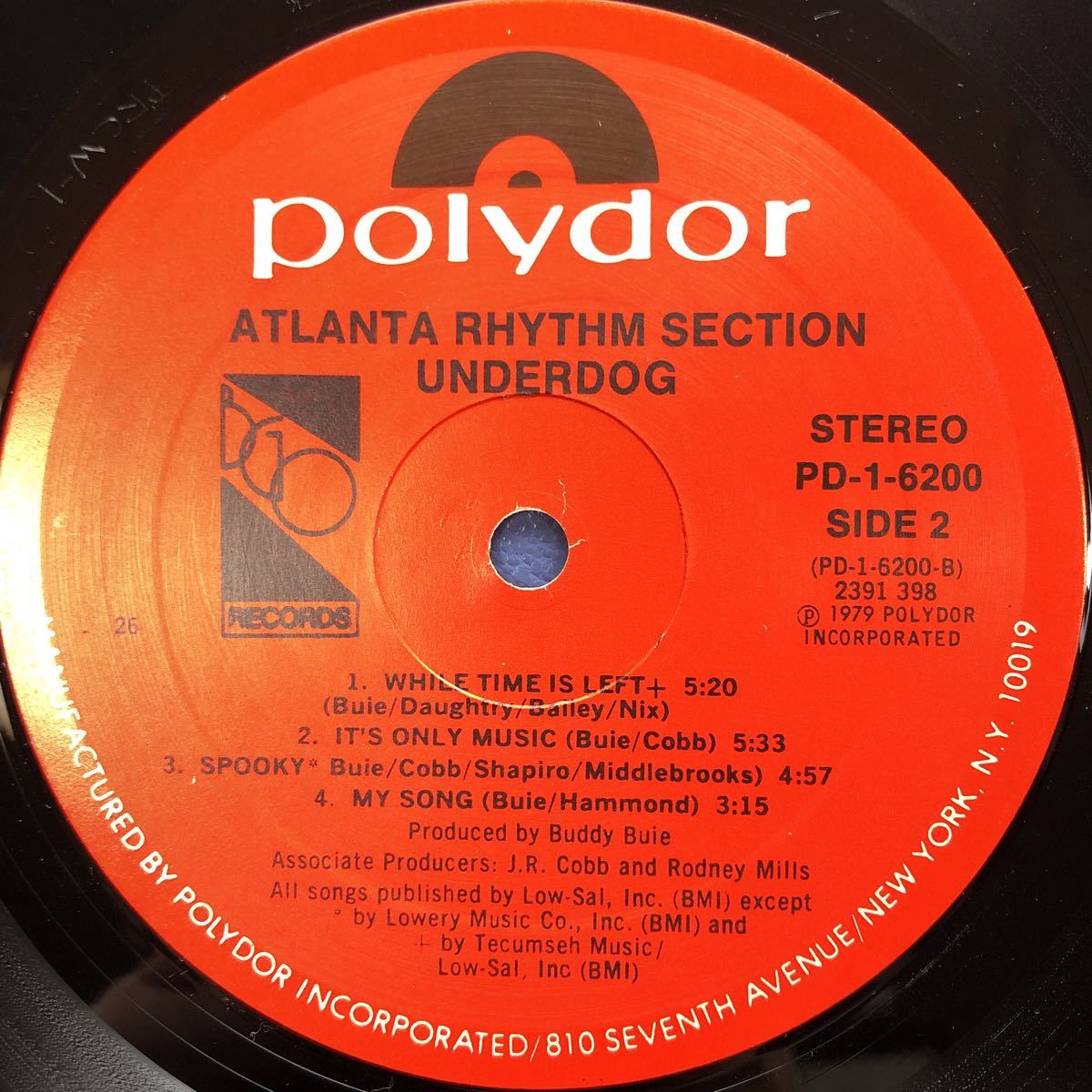 S LP ARS Atlanta Rhythm Section アトランタリズムセクション アメリカンロック名盤 Underdog レコード 5点以上落札で送料無料_画像5