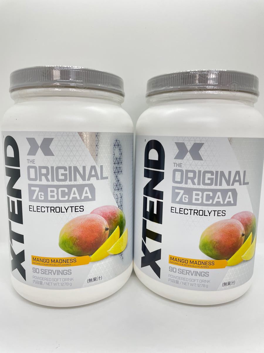 【新品未開封】Xtend Scivation BCAA マンゴーマッドネス 90杯分 1278g 2個 エクステンド - www.famillerock.com