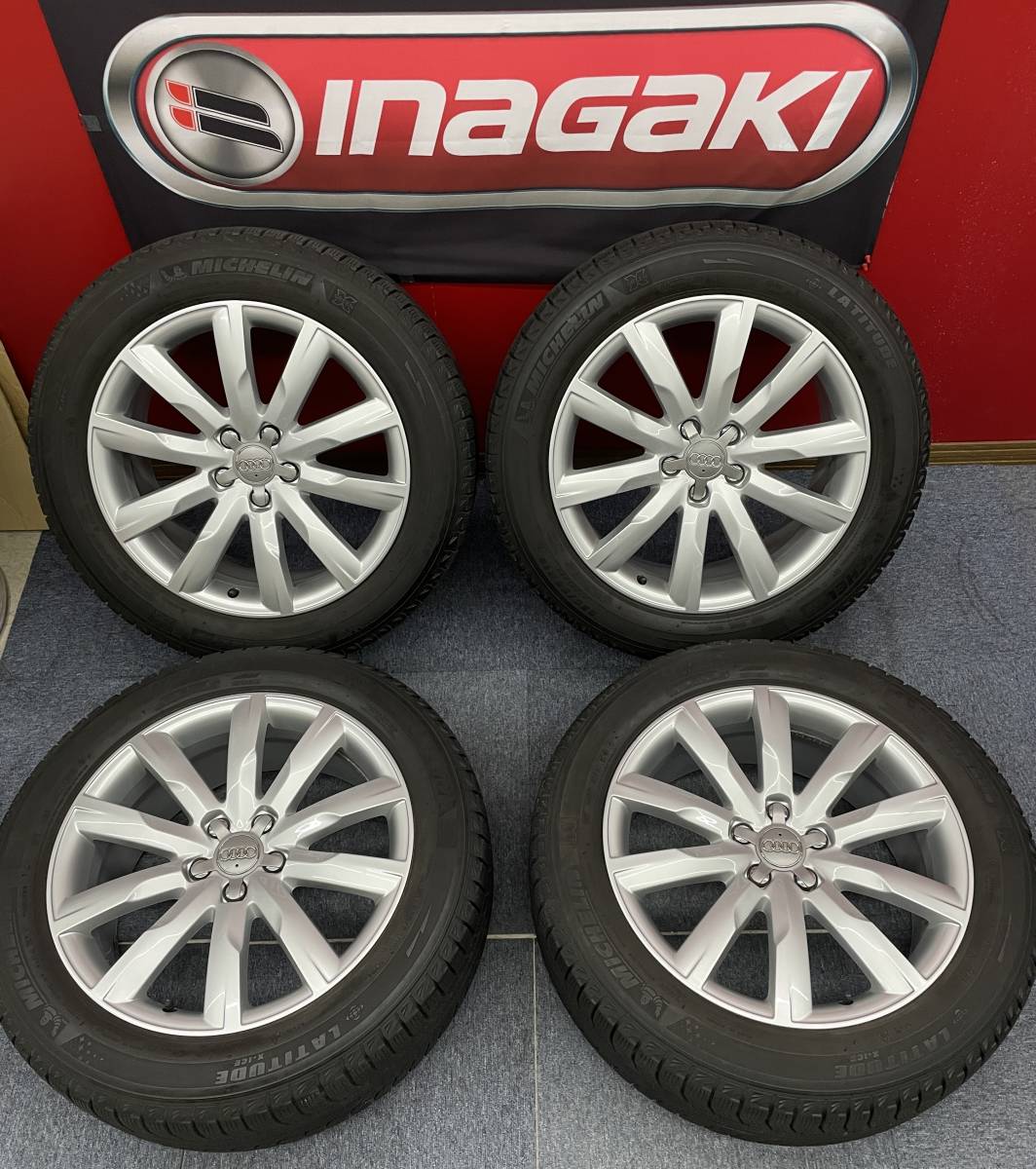 アウディAUDI純正ホイール4本セット235/55 R19タイヤ付き-