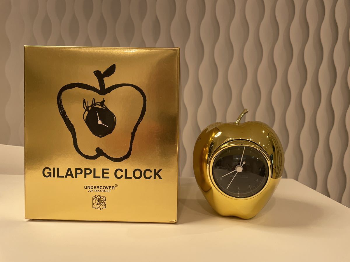 MEDICOM TOY × UNDERCOVER☆GILAPPLE CLOCK☆GOLD www.cleanlineapp.com