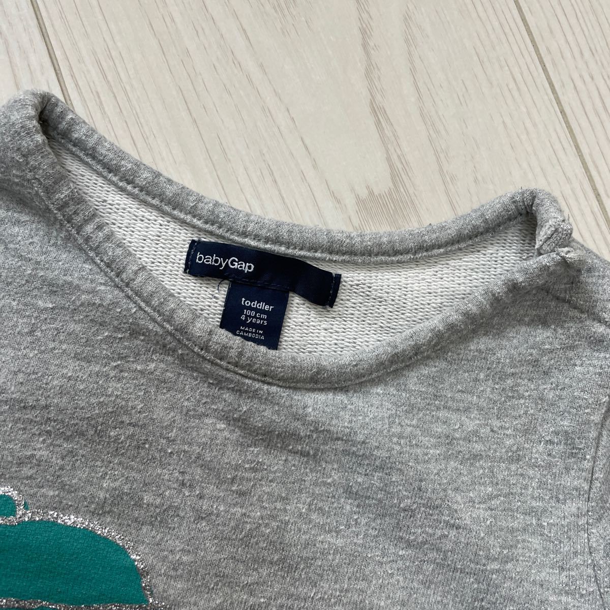 babyGap ワンピース　GAP 100 スウェットワンピ