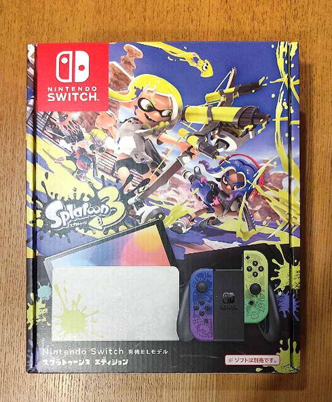 領収書付新品☆ニンテンドースイッチ 有機EL スプラトゥーン3エディション-