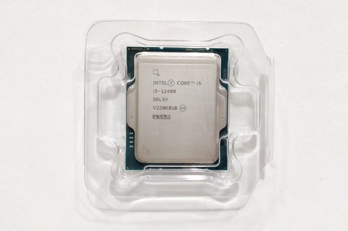 動作確認済み Intel Core i5 12400 CPU 第12世代 プロセッサー LGA