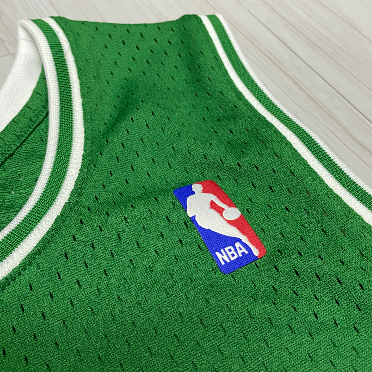 正規品 【M】 Mitchell＆Ness ミッチェル＆ネス NBA HWC ボストン セルティックス Celtics ポールピアース PIERCE ＃34 バスケシャツ _画像2